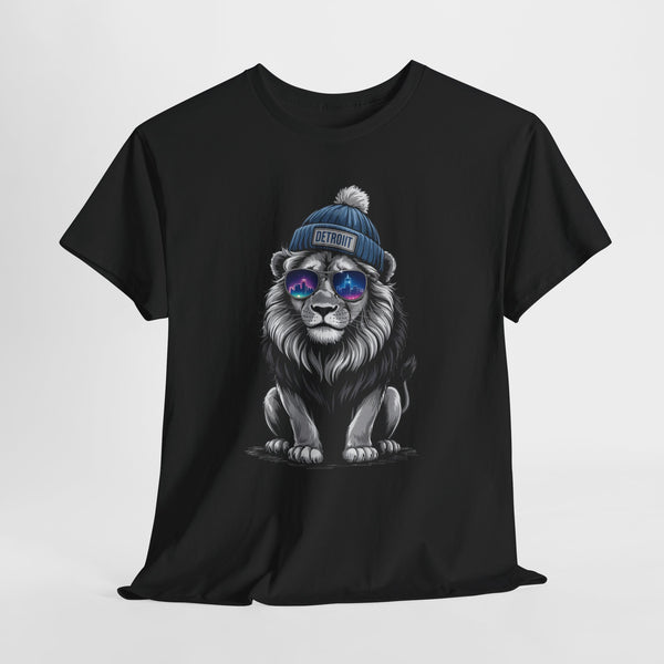 Detroit Football Mascot Football T-shirt