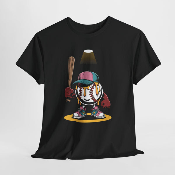 Colorful Delicious Dessert Baseball Fun Sports Shirt