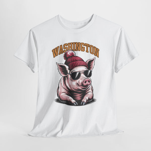 Washington Football Mascot Football T-shirt