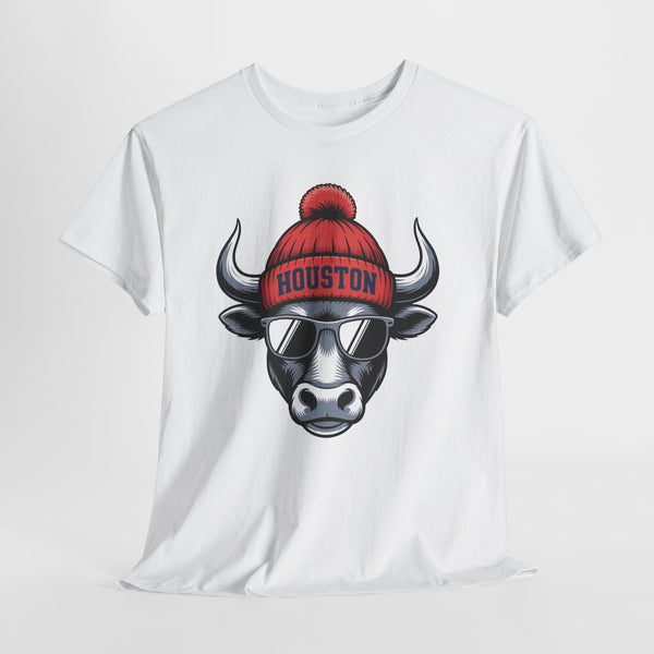Houston Football Mascot Football T-shirt