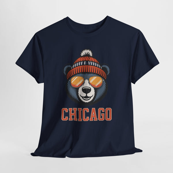Chicago Football Mascot Football T-shirt