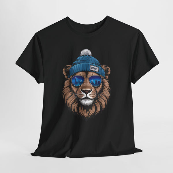 Detroit Football Mascot Football T-shirt