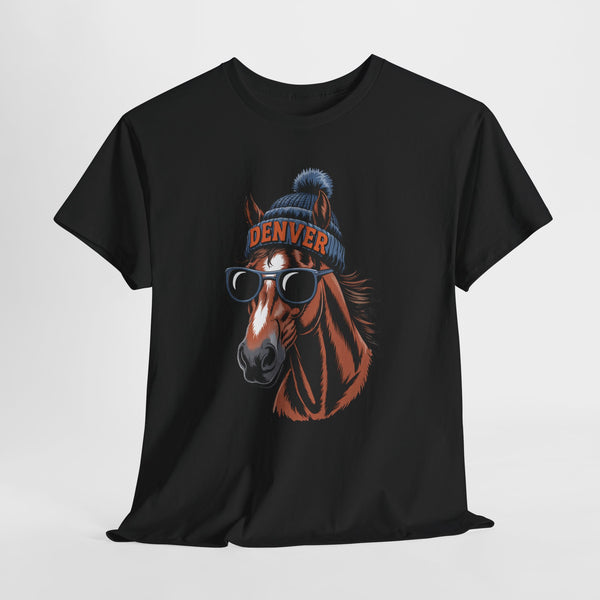 Denver Football Mascot Football T-shirt