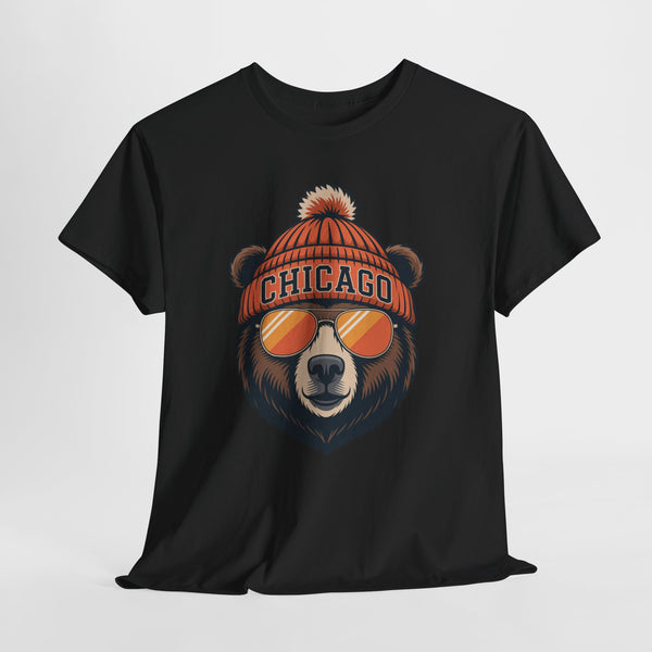 Chicago Football Mascot Football T-shirt