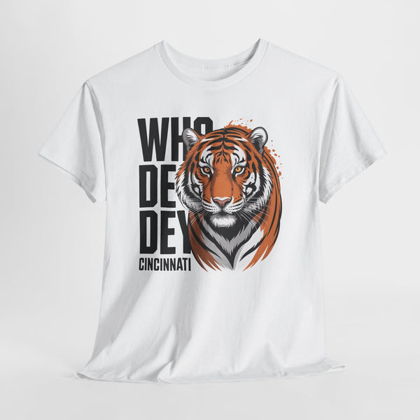 Who De Dey Football Mascot Football T-shirt