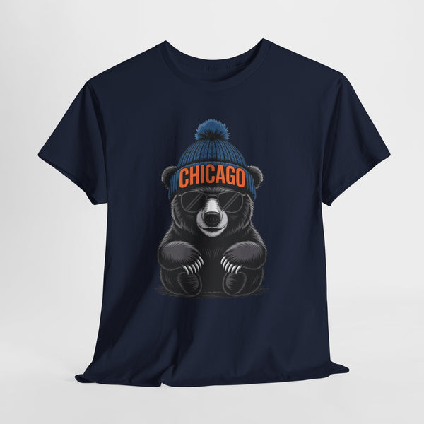 Chicago Football Mascot Football T-shirt