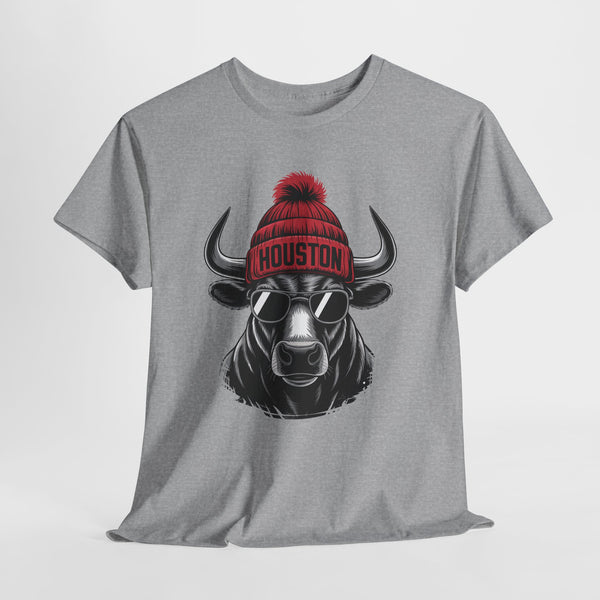 Houston Football Mascot Football T-shirt