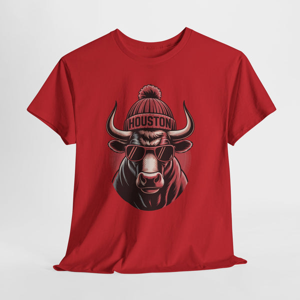 Houston Football Mascot Football T-shirt