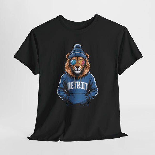 Detroit Football Mascot Football T-shirt