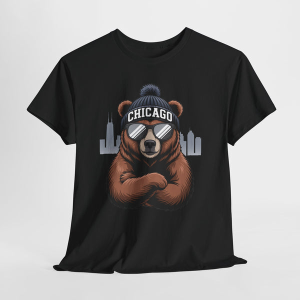 Chicago Football Mascot Football T-shirt