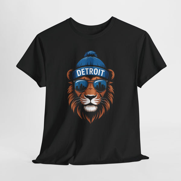 Detroit Football Mascot Football T-shirt