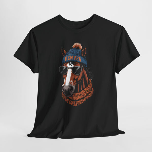 Denver Football Mascot Football T-shirt