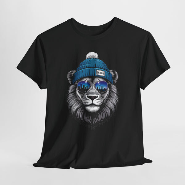 Detroit Football Mascot Football T-shirt