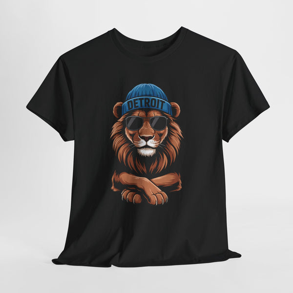 Detroit Football Mascot Football T-shirt