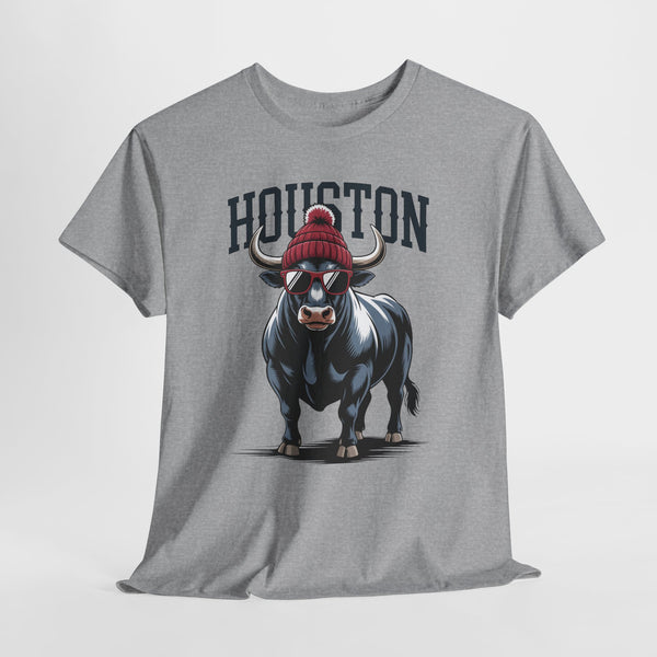 Houston Football Mascot Football T-shirt
