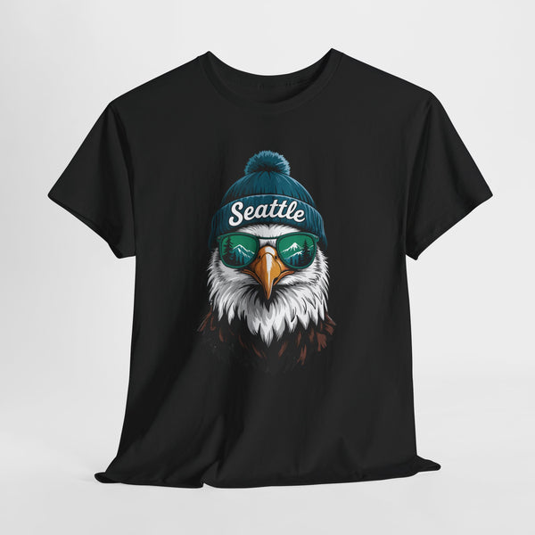 Seatle Football Mascot Football T-shirt