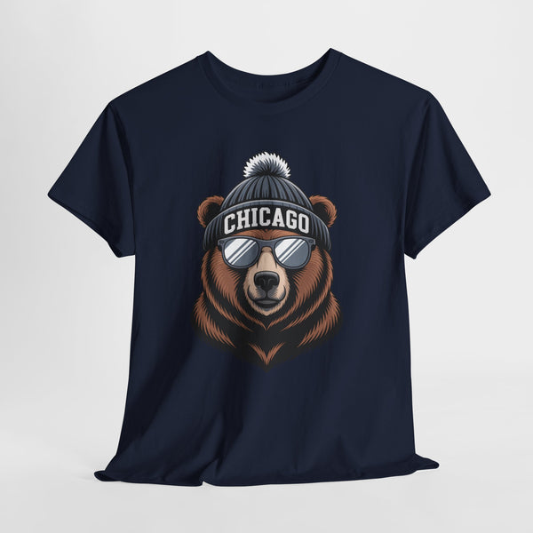 Chicago Football Mascot Football T-shirt