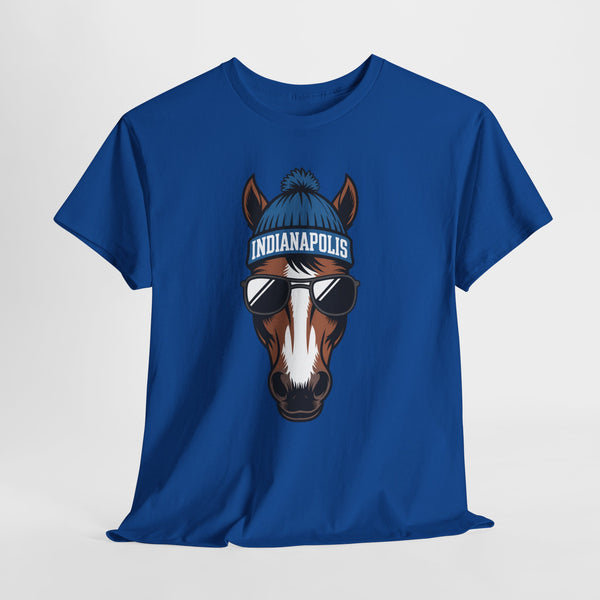 Indianapolis Football Mascot Football T-shirt