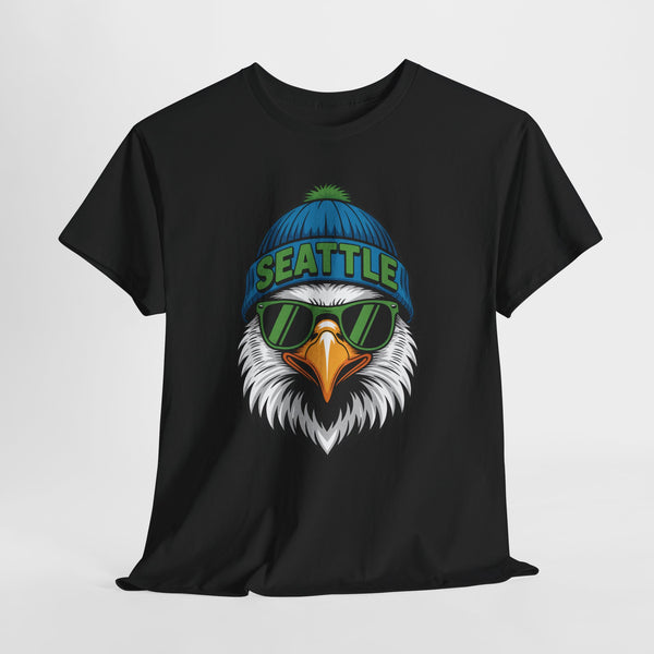 Seatle Football Mascot Football T-shirt
